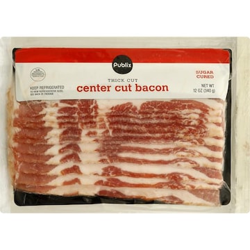 Publix Center Cut, Thick Cut Bacon