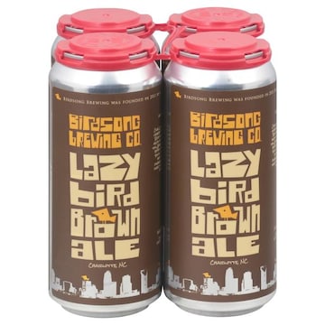 Birdsong Brewing Co. Beer, Brown Ale, Lazy Bird