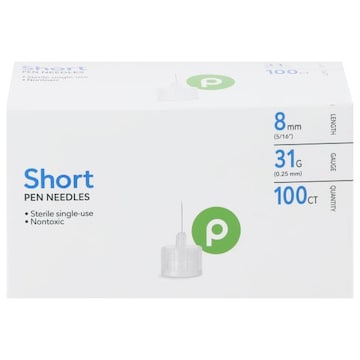 Publix 8mm 31 G Pen Needles