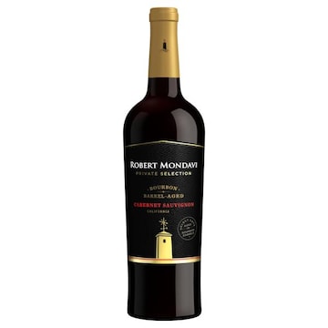 Robert Mondavi Private Selection Bourbon Barrel Aged Cabernet Sauvignon Red Wine Bottle