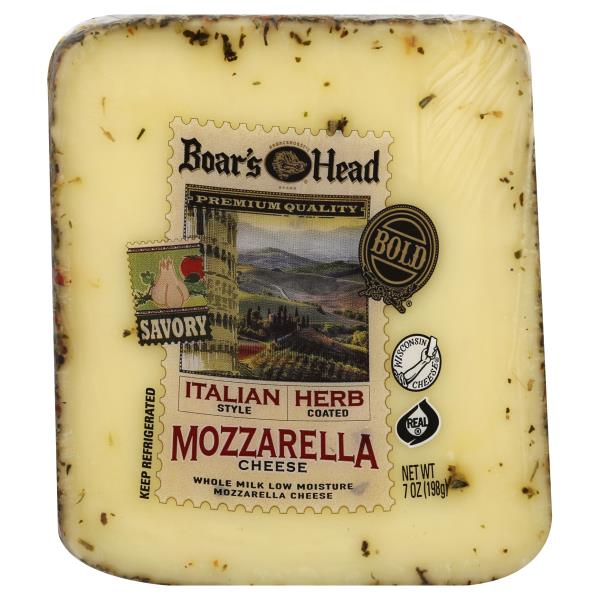 Boar's Head Cheese, Mozzarella, Whole Milk, Low Moisture Publix Super