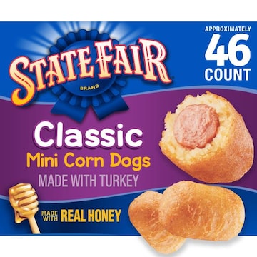 State Fair Classic Mini Corn Dogs, Frozen, 46 Count