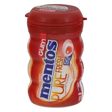 Mentos Pure Fresh Gum, Sugar Free, Cinnamon