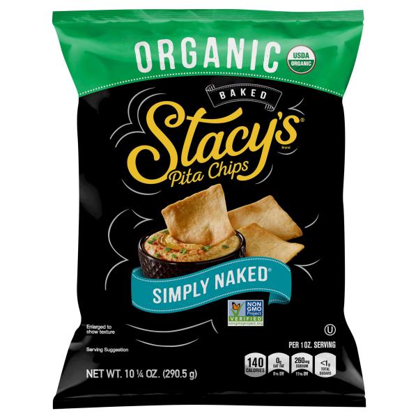 Stacy's Pita Chips, Organic, Simply Naked, Baked Publix Super Markets