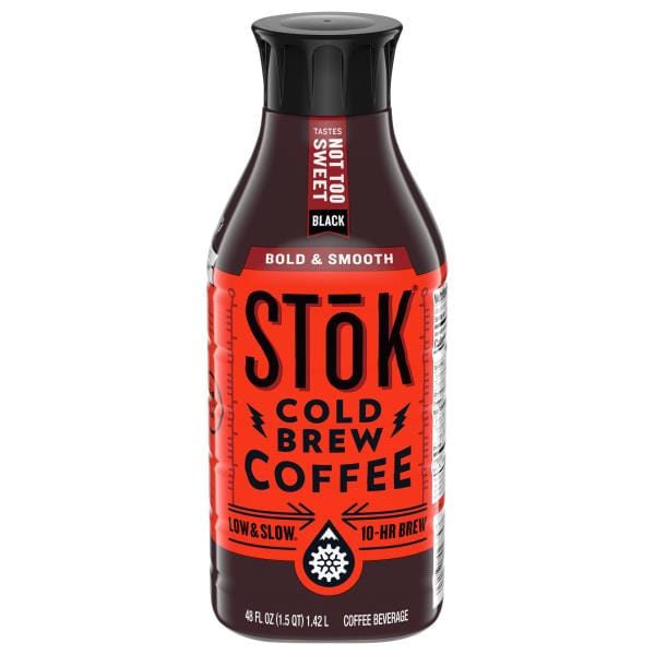 Stok Coffee Beverage, Cold Brew, Bold & Smooth, Black Publix Super