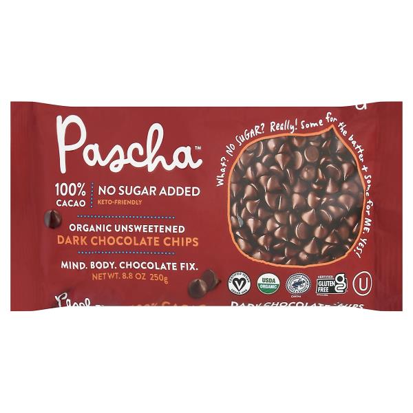 choco⭐︎chip Pascha Dark Chocolate Chips, Organic, Unsweetened | Publix Super