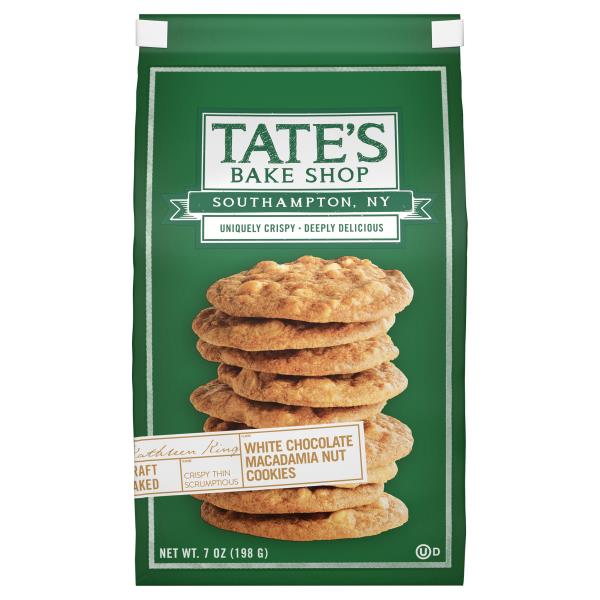 Tate's Bake Shop Cookies, White Chocolate Macadamia Nut Publix Super