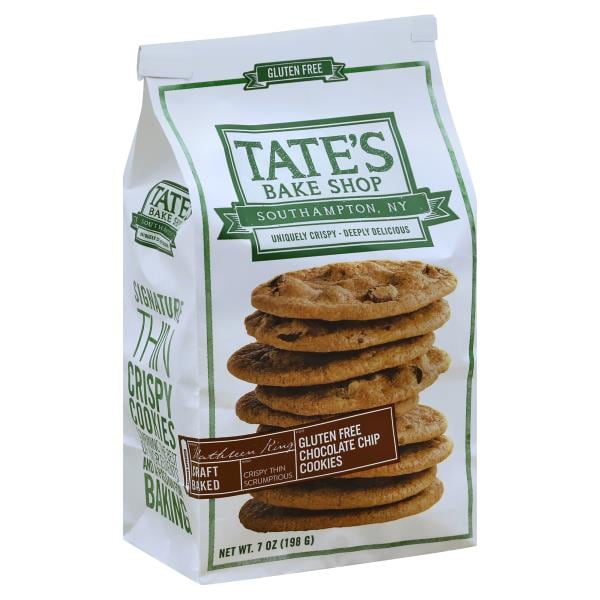 Tate's Bake Shop Cookies, Gluten Free, Chocolate Chip Publix Super