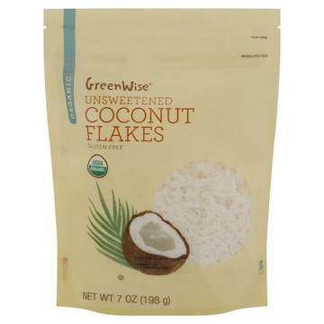 GreenWise Coconut Flakes, Gluten Free, Organic, Unsweetened