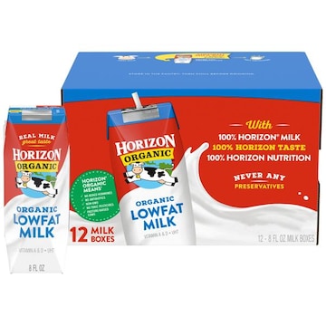 Horizon Organic Milk, Lowfat, Organic