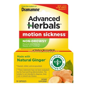 Dramamine Motion Sickness, Non-Drowsy, Capsules
