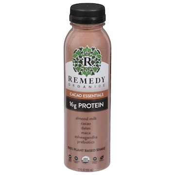 Remedy Organics Shake, 100% Plant Based, Cacao Essentials