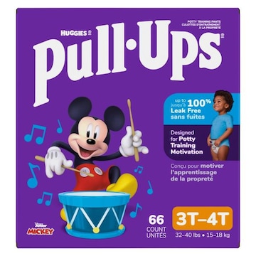 Pull-Ups Disney Junior Mickey 3T-4T (32-40 lbs) Training Pants