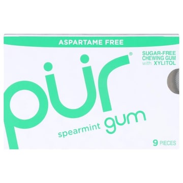 Pur Aspartame Free Sugar-Free Spearmint Gum