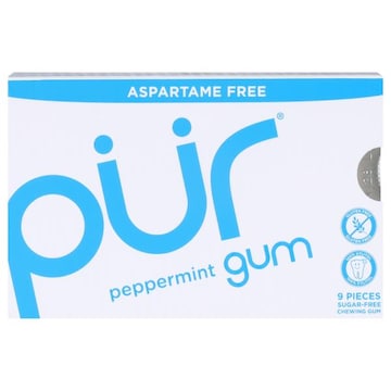Pur Aspartame Free Sugar-Free Peppermint Gum