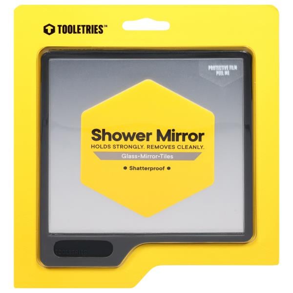 Tooletries Shower Mirror, The OliverCharcoal Publix Super Markets