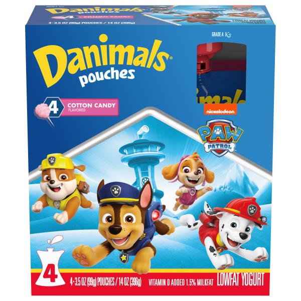 Danimals Lowfat Paw Patrol Cotton Candy Yogurt | Publix Super Markets