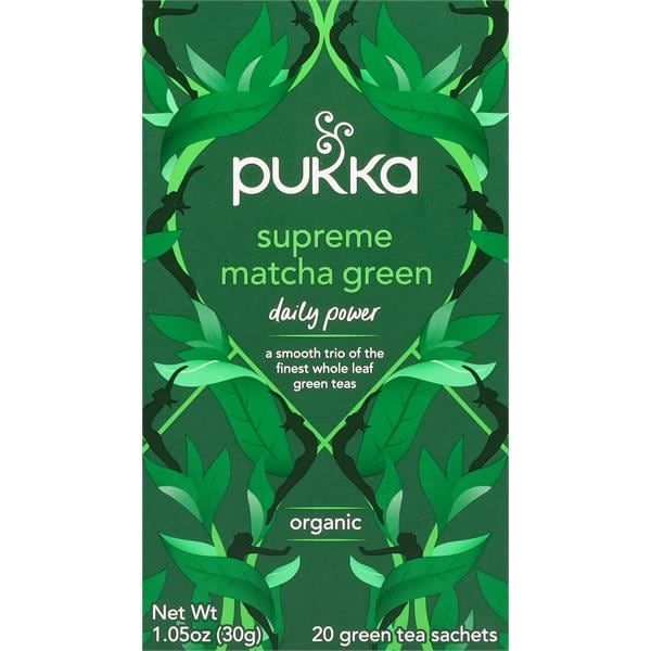 Pukka Green Tea, Organic, Supreme Matcha Green, Tea Sachets Publix Super Markets