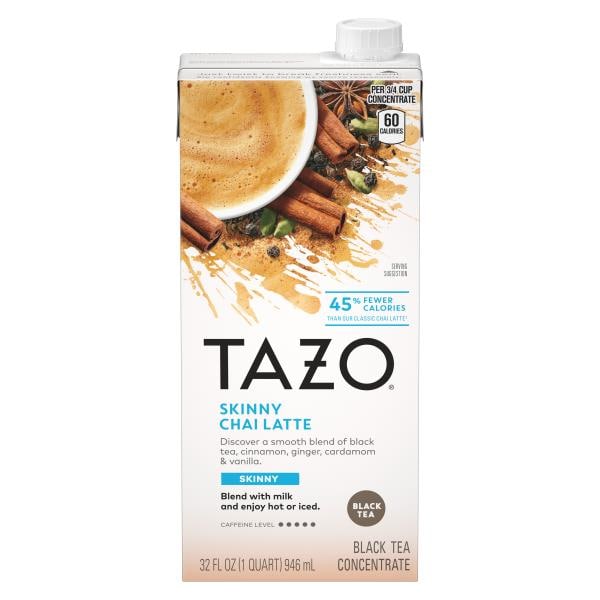 Tazo TAZO Black Tea Concentrate, Skinny Chai Latte Publix Super Markets