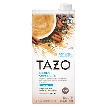 Tazo TAZO Black Tea Concentrate, Skinny Chai Latte