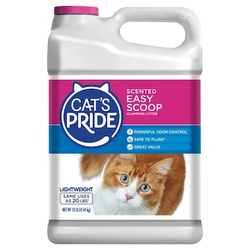 Cat's Pride Clumping Litter, Easy Scoop, Scented