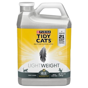 Tidy Cats LightWeight 4 in 1 Strength Multi-Cat Clumping Litter