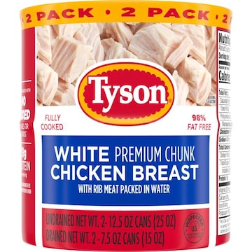 Tyson White Premium Chunk Chicken Breast