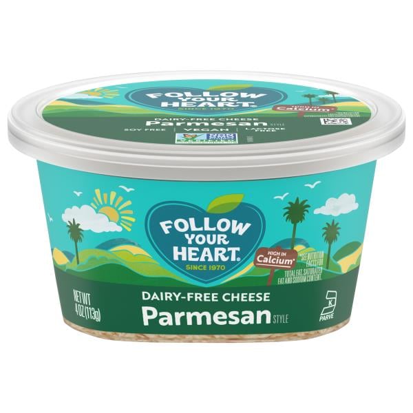 Follow Your Heart Cheese, DairyFree, Parmesan Style Publix Super Markets