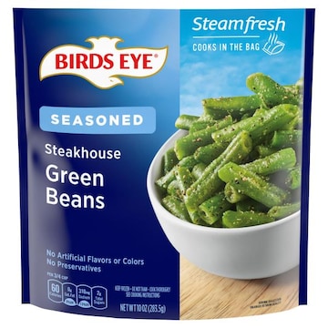Birds Eye Steamfresh Green Beans, Steakhouse, Seasoned