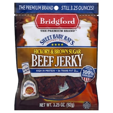 Sweet Baby Ray's Beef Jerky, Hickory Brn Sugar