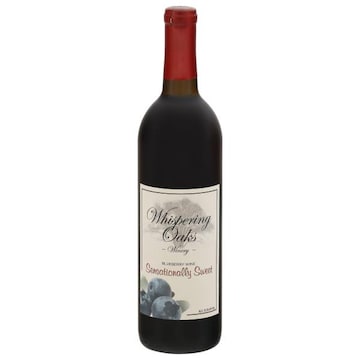 Whispering Oaks Blueberry Wine, Sensationally Sweet