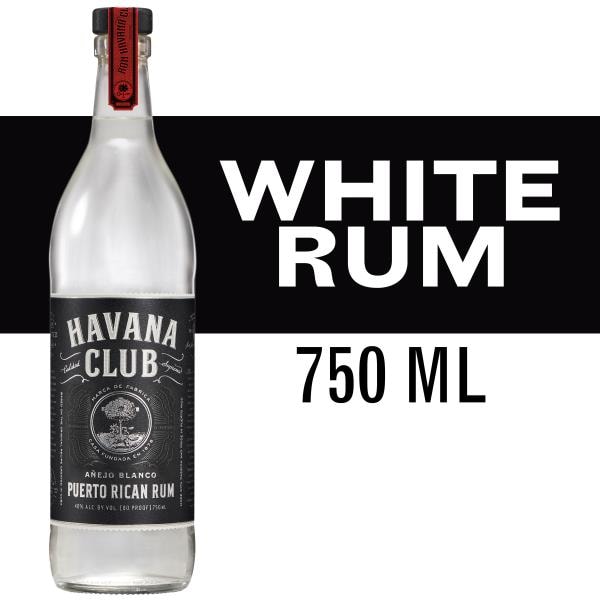 Havana Club Añejo Blanco 37.5% Havana Club Anejo Blanco Rum, Cuba - Fareham Wine Cellar