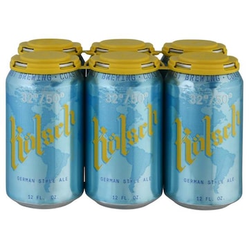Coast Brewing Beer, German Style Ale, 32/50 Kolsch