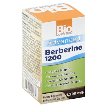Bio Nutrition Berberine 1200, Advanced, 1200 mg, Vegetarian Capsules