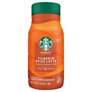 Starbucks Iced Espresso Chilled Espresso Beverage, Pumpkin Spice Latte