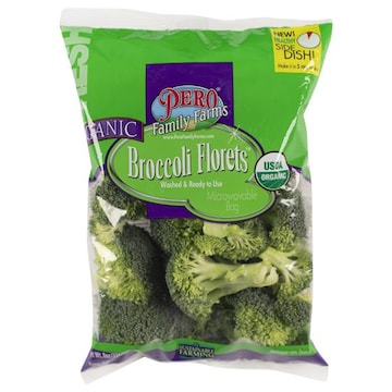 Pero Family Farms Broccoli Florets, Organic