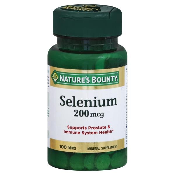 Nature's Bounty Selenium, 200 mcg, Tablets | Publix Super Markets