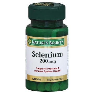 Nature's Bounty Selenium, 200 mcg, Tablets