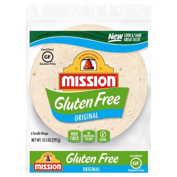 Mission Tortilla Wraps, Gluten Free, Original