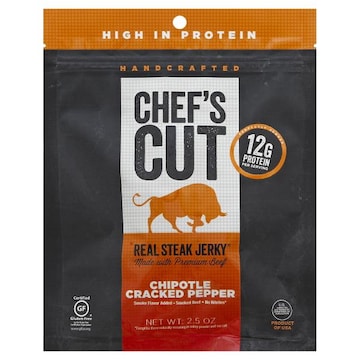 Chef's Cut Jerky Jerky, Real Steak, Chipotle Cracked Pepper