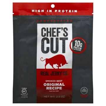 Chef's Cut Jerky Jerky, Smoked Beef, Original Recipe