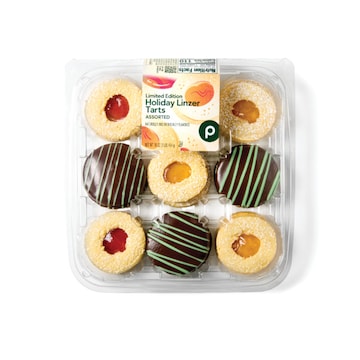 Bombolo Biscotti Tarts, Happy Linzer