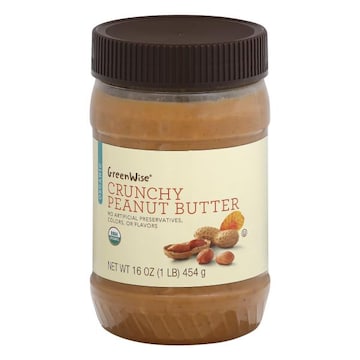 GreenWise Peanut Butter, Organic, Crunchy