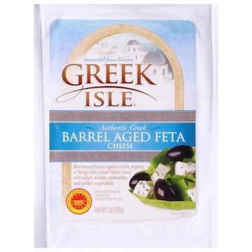 Greek Isle Cheese, Barrel Aged Feta, Authentic Greek