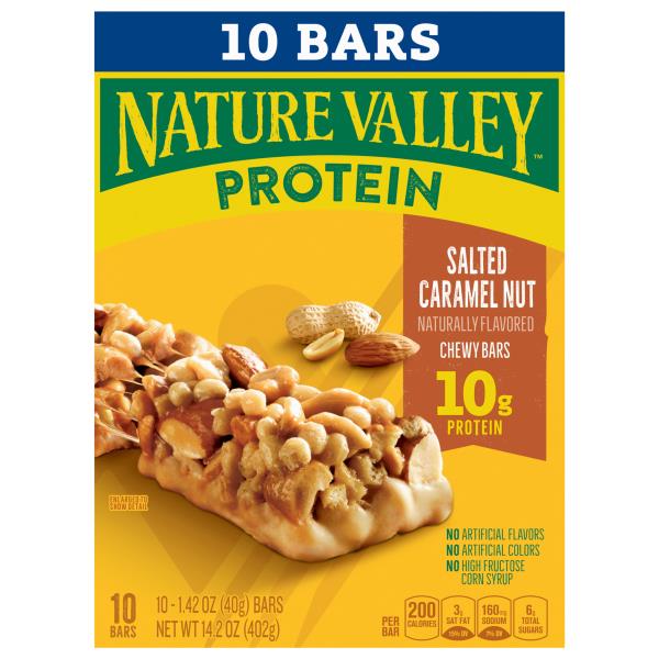 Nature Valley Chewy Bars, Salted Caramel Nut, Protein Publix Super