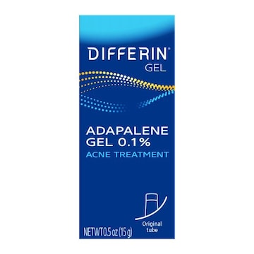 Differin 0.1% Adapalene Acne Treatment Gel, 15g