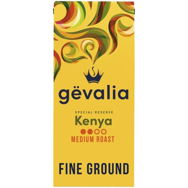 Gevalia Special Reserve Kenya Single Origin Mild Medium Roast Fine