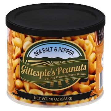 Gillespies Peanuts Peanuts, Sea Salt & Pepper