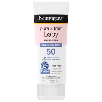 Neutrogena Pure & Free Sunscreen, Baby, Broad Spectrum SPF 50