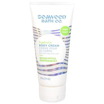 Seaweed Bath Co. Body Cream, Hydrate, Eucalyptus Peppermint